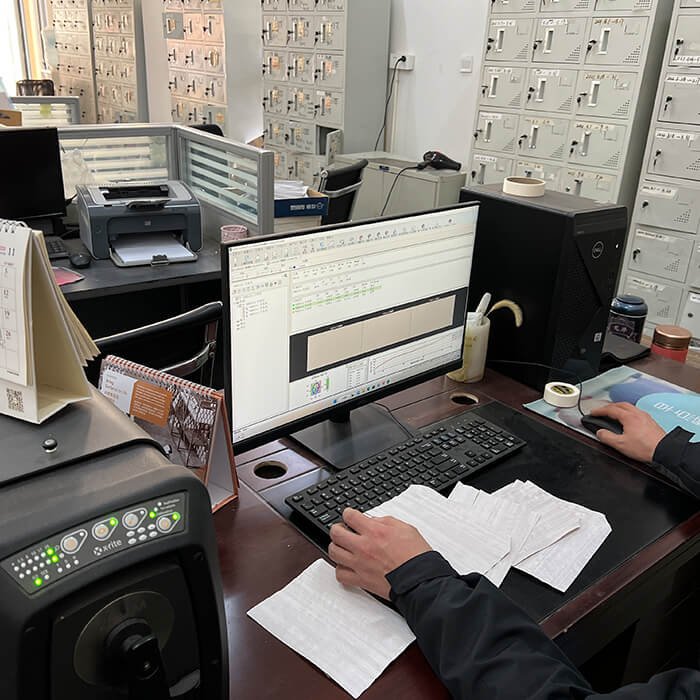 Digital color calibration for decorative film